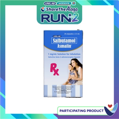 mL Solution for Inhalation 21 ampoule x 2.5ml (sold per piece) [PRESCRIPTION REQUIRED] image