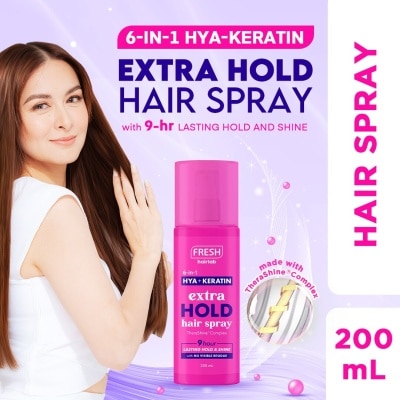 FRESH FRESH Hairlab 6 in 1 Hya+Keratin Extra Hold Hair Spray 200mL