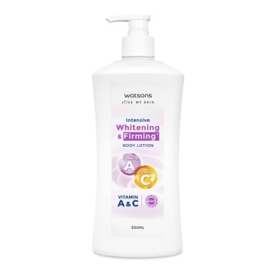 WATSONS Intensive Whitening and Firming Body Lotion 500ml