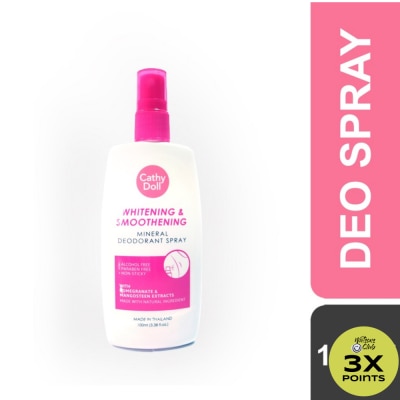 CATHY DOLL Whitening & Smoothening Mineral Deodorant Spray 100ml