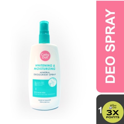 CATHY DOLL Whitening & Moisturizing Mineral Deodorant Spray 100ml
