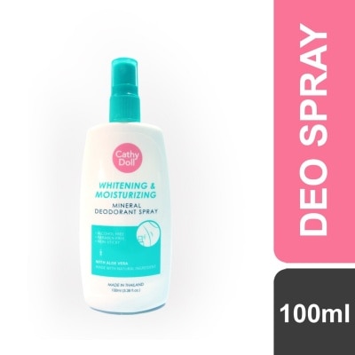 CATHY DOLL Whitening & Moisturizing Mineral Deodorant Spray 100ml