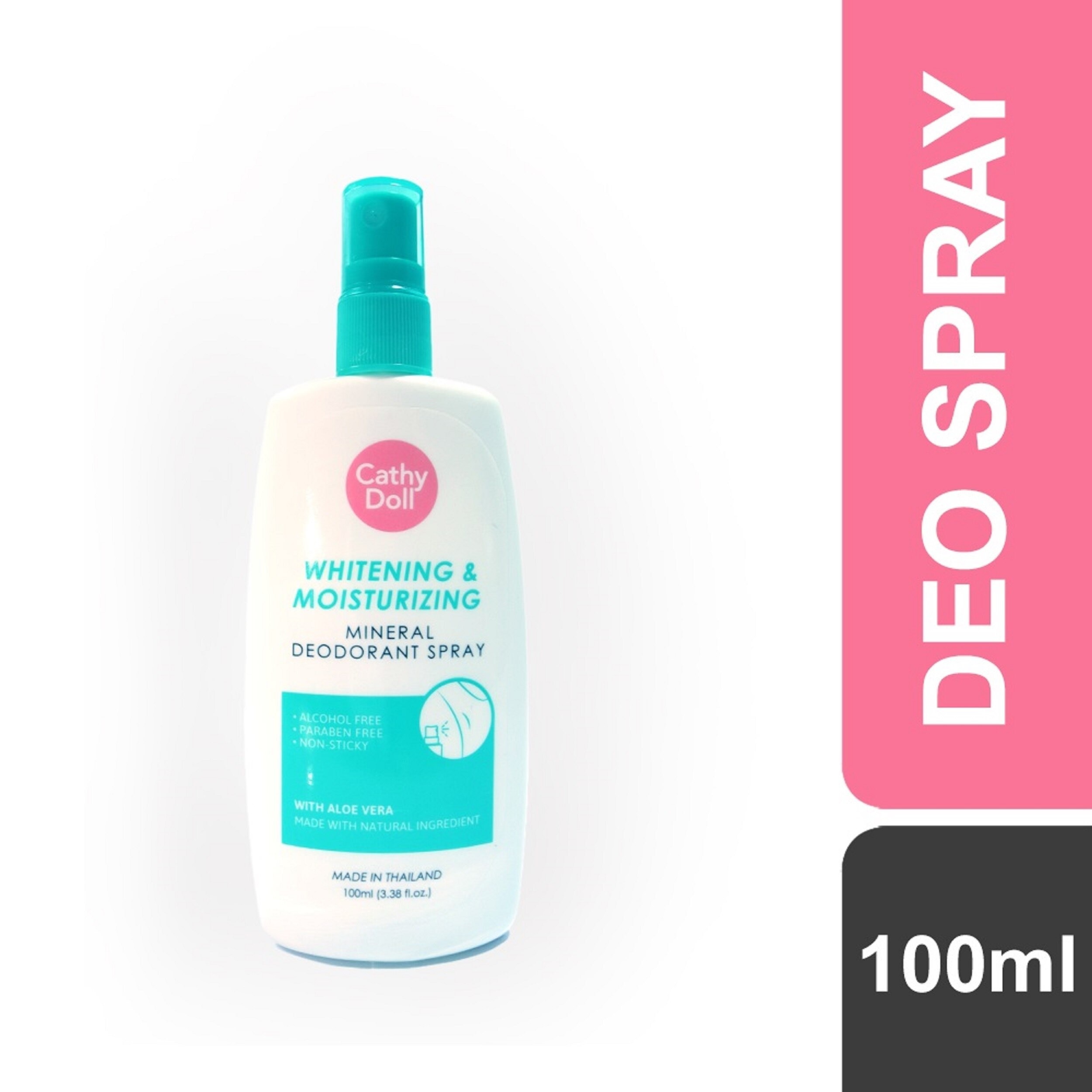 Whitening & Moisturizing Mineral Deodorant Spray 100ml