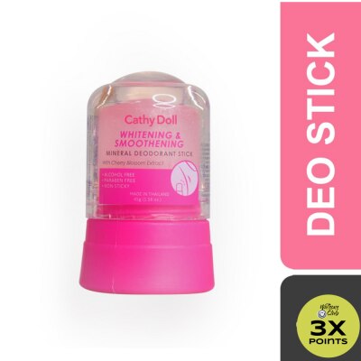 CATHY DOLL Whitening & Smoothening Mineral Deodorant Stick 45g