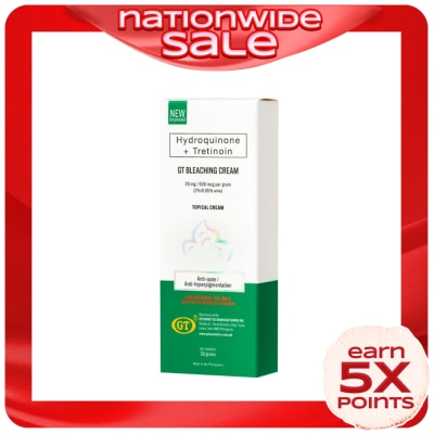 GT COSMETICS GT COSMETICS Bleaching Anti Acne Cream 30G