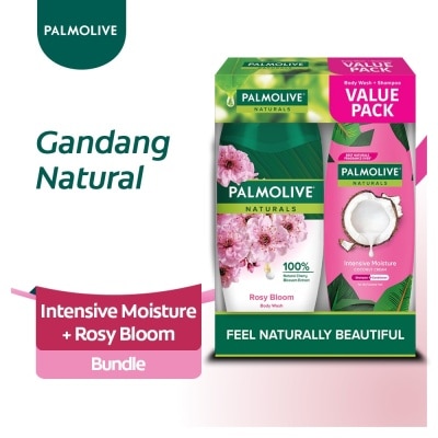 PALMOLIVE Palmolive Naturals Calming Pleasure Body Wash 200Ml + Shampoo 180Ml