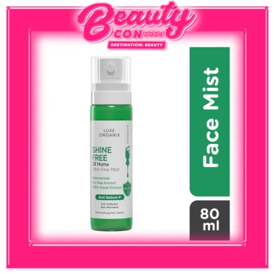 LUXE ORGANIX Shine Free 3x Matte Ultra Fine Mist 80ml
