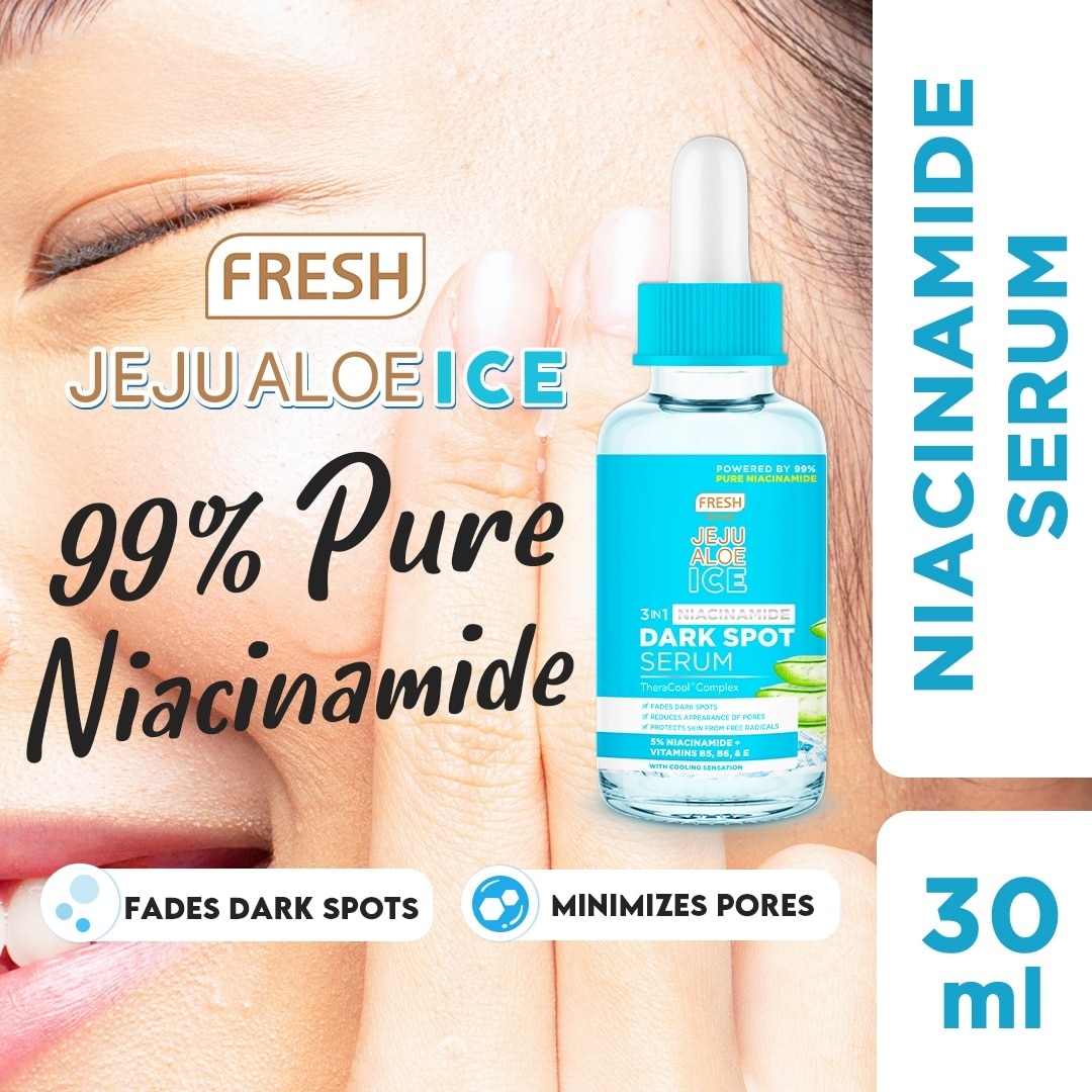 FRESH Skinlab Jeju Aloe Ice 3 in 1 Niacinamide Dark Spot Serum 30ml