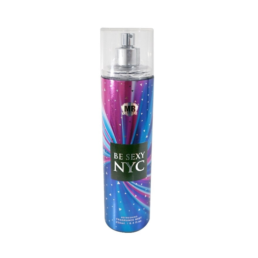 MB PARFUMS BE SEXY NYC BODYMIST 250ML