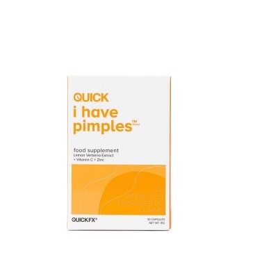 QUICKFX I Have Pimples 500mg 30 Capsules