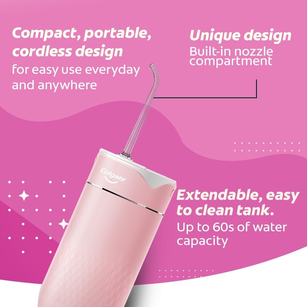 Portable Water Flosser Pink