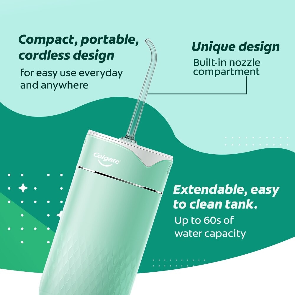 Portable Water Flosser Green