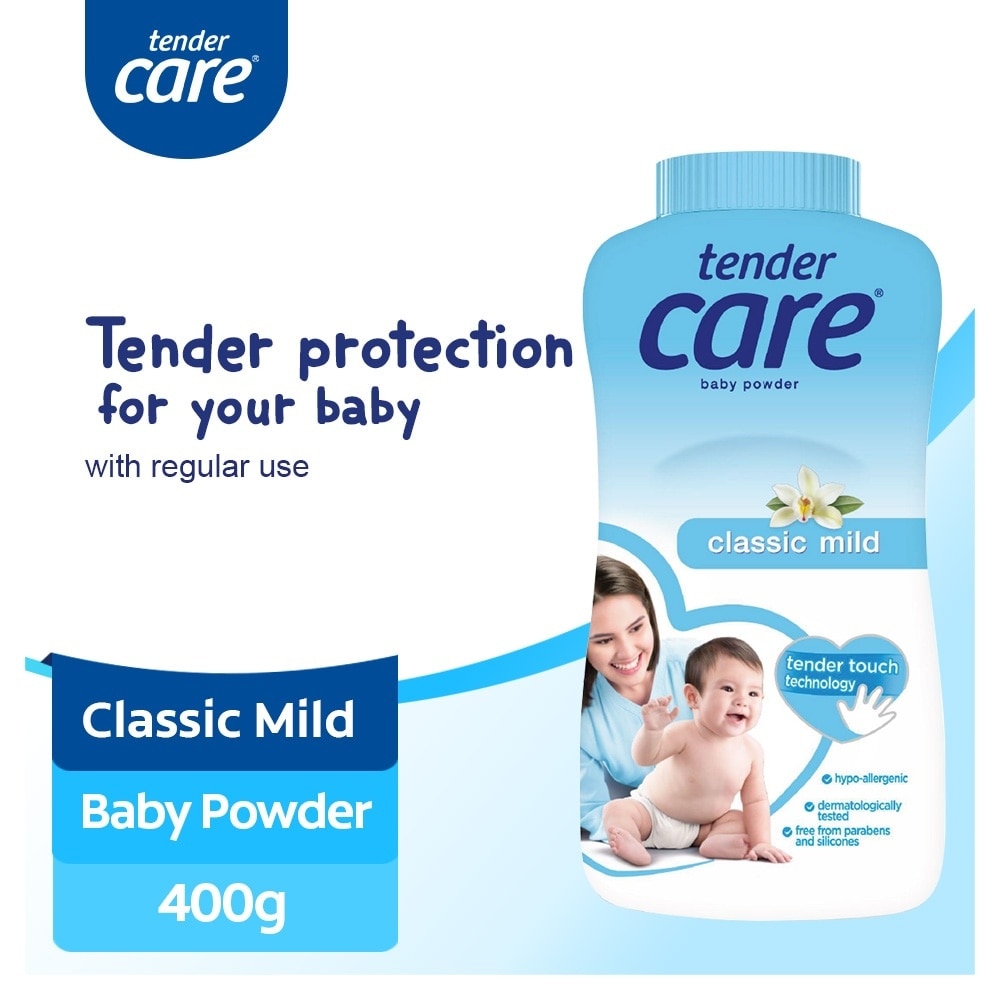 Tender Care Talc Classic Mild (Original Scent) 400G