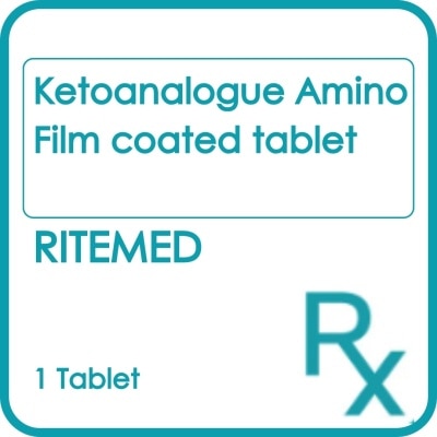 RITEMED RITEMED Ketoanalogue Amino Tablet Sold Per Piece [PRESCRIPTION REQUIRED]