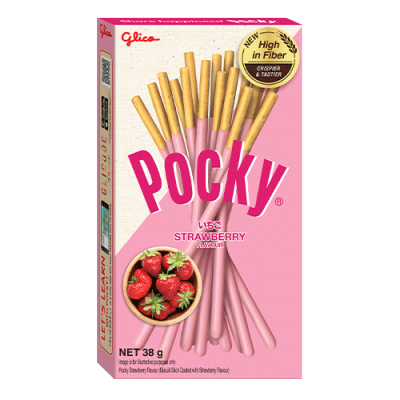 GLICO Pocky Strawberry 38G