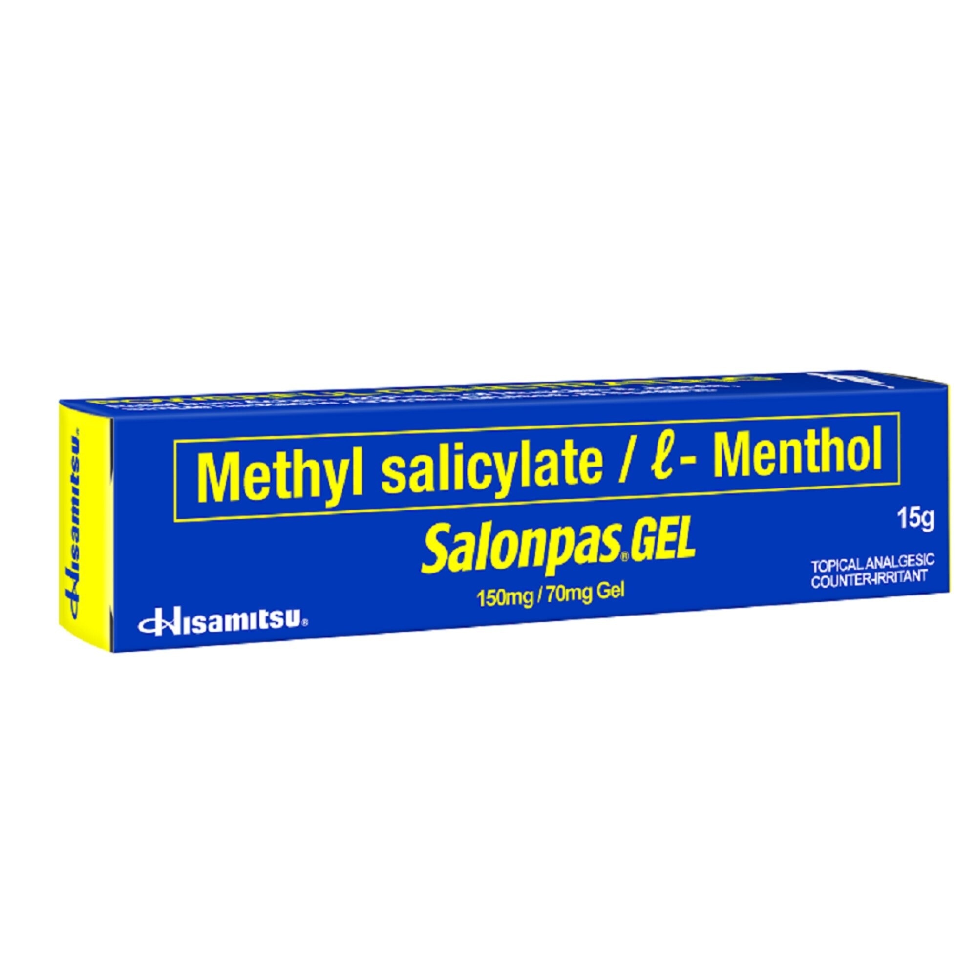 Gel Methyl Salicylate + L - Menthol 15g