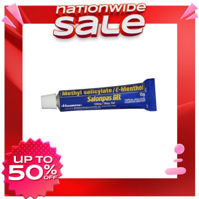 SALONPAS Gel Methyl Salicylate + L - Menthol 15g