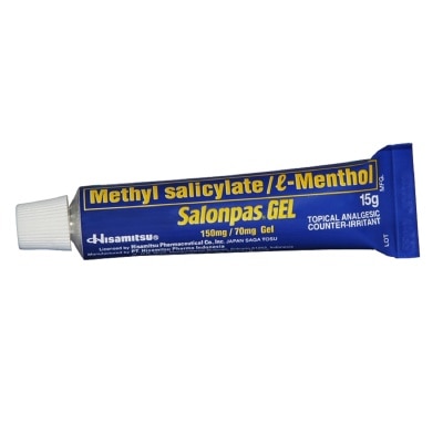 SALONPAS Gel Methyl Salicylate + L - Menthol 15g