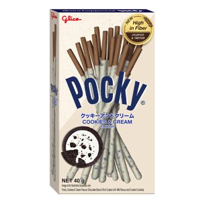 GLICO Pocky Cookies And Cream 40G