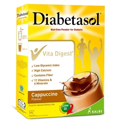 DIABETASOL Cappuccino Flavor 600g