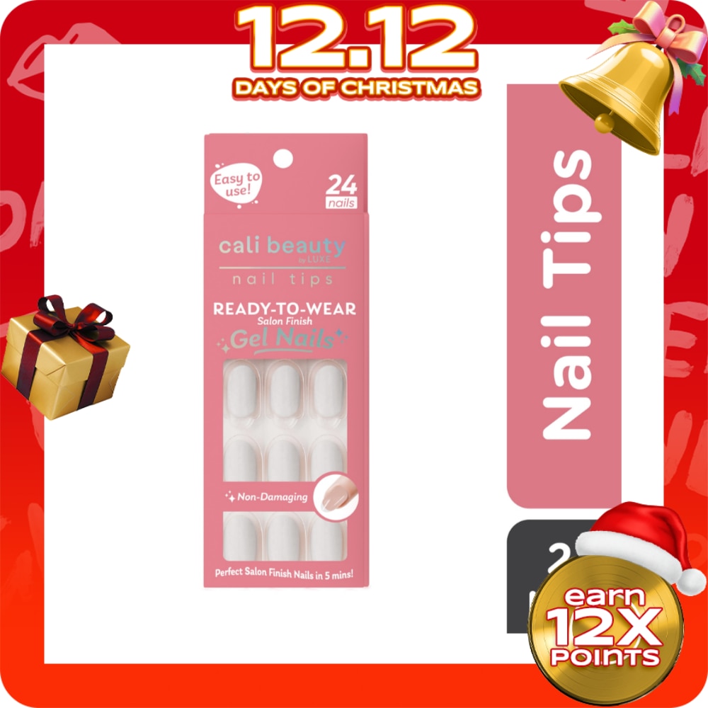 Press On Nail Tips Pearl