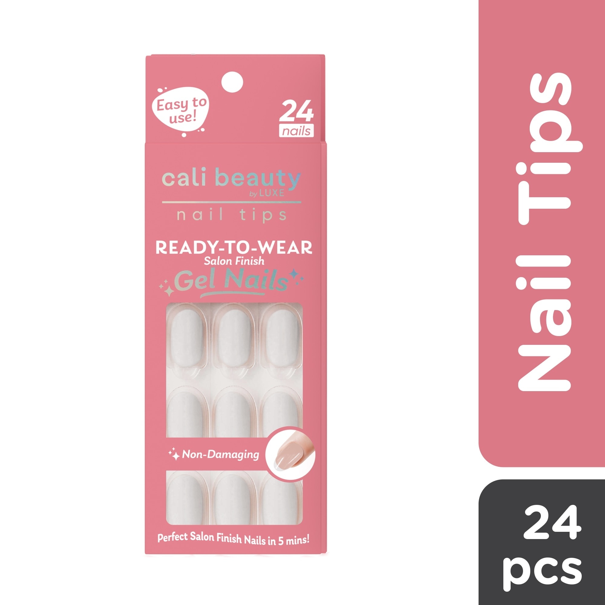 Press On Nail Tips Pearl