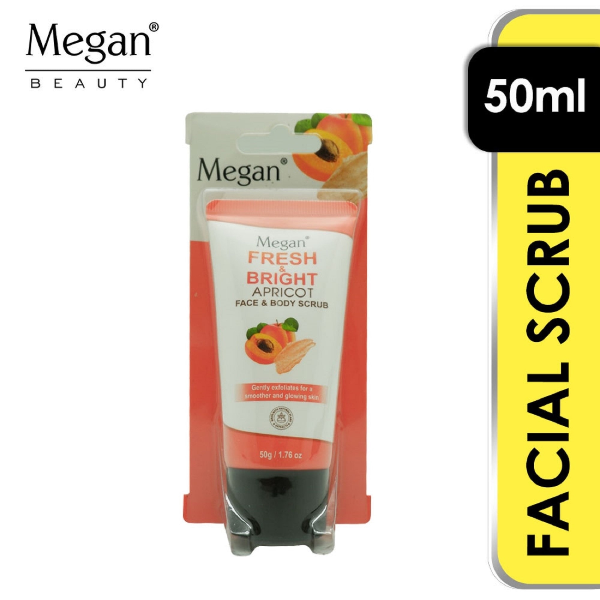 Fresh & Bright Apricot Face & Body Scrub 50g