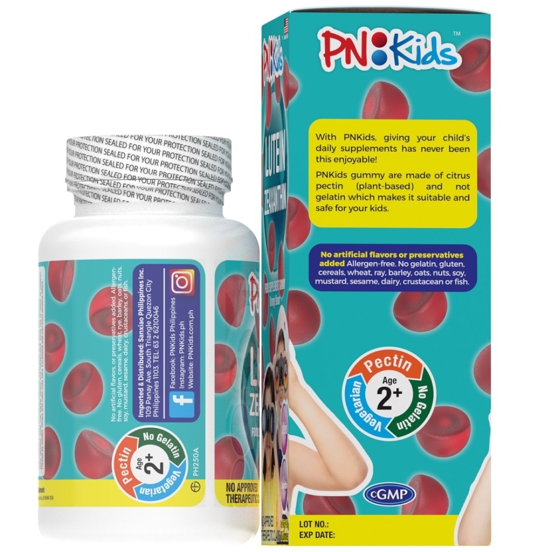 PNKIDS LUTEIN ZEAXANTHIN X 60 BOT