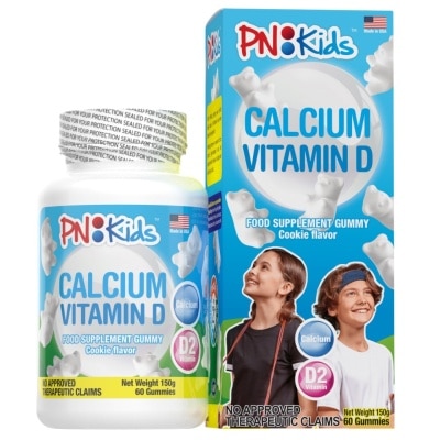 PN KIDS PNKIDS CALCIUM VITAMIN D X 60 BOT