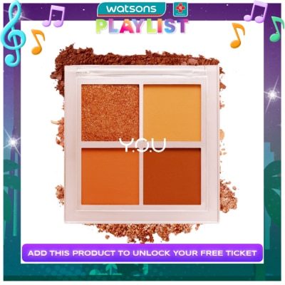 YOU YOU Cloud Touch Dream Glide Eyeshadow Palette 01 First Impression 8g