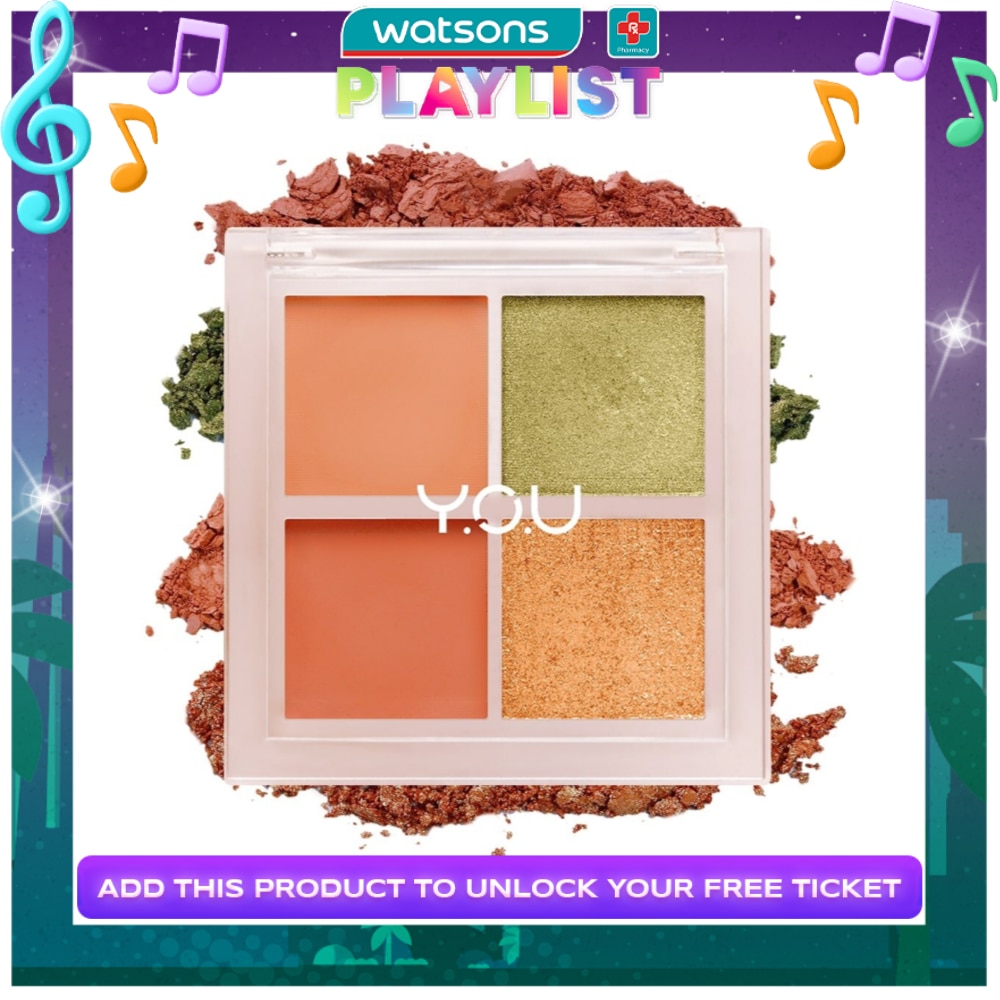 YOU Cloud Touch Dream Glide Eyeshadow Palette 04 Magic Hour 8g