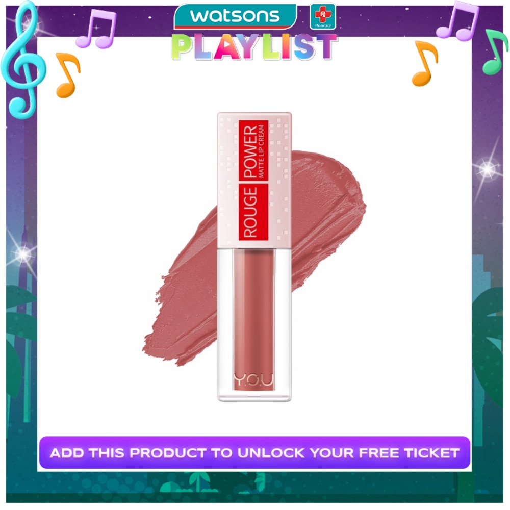 YOU Rouge Power Matte Lip Cream R346 Whisper 4.5g