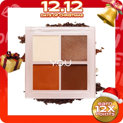 YOU YOU Cloud Touch Dream Glide Eyeshadow Palette 02 Enchanting Moments 8g