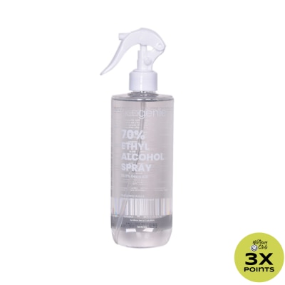 SKIN GENIE Hyaluronic+ 70% Ethyl Alcohol Spray 500ml