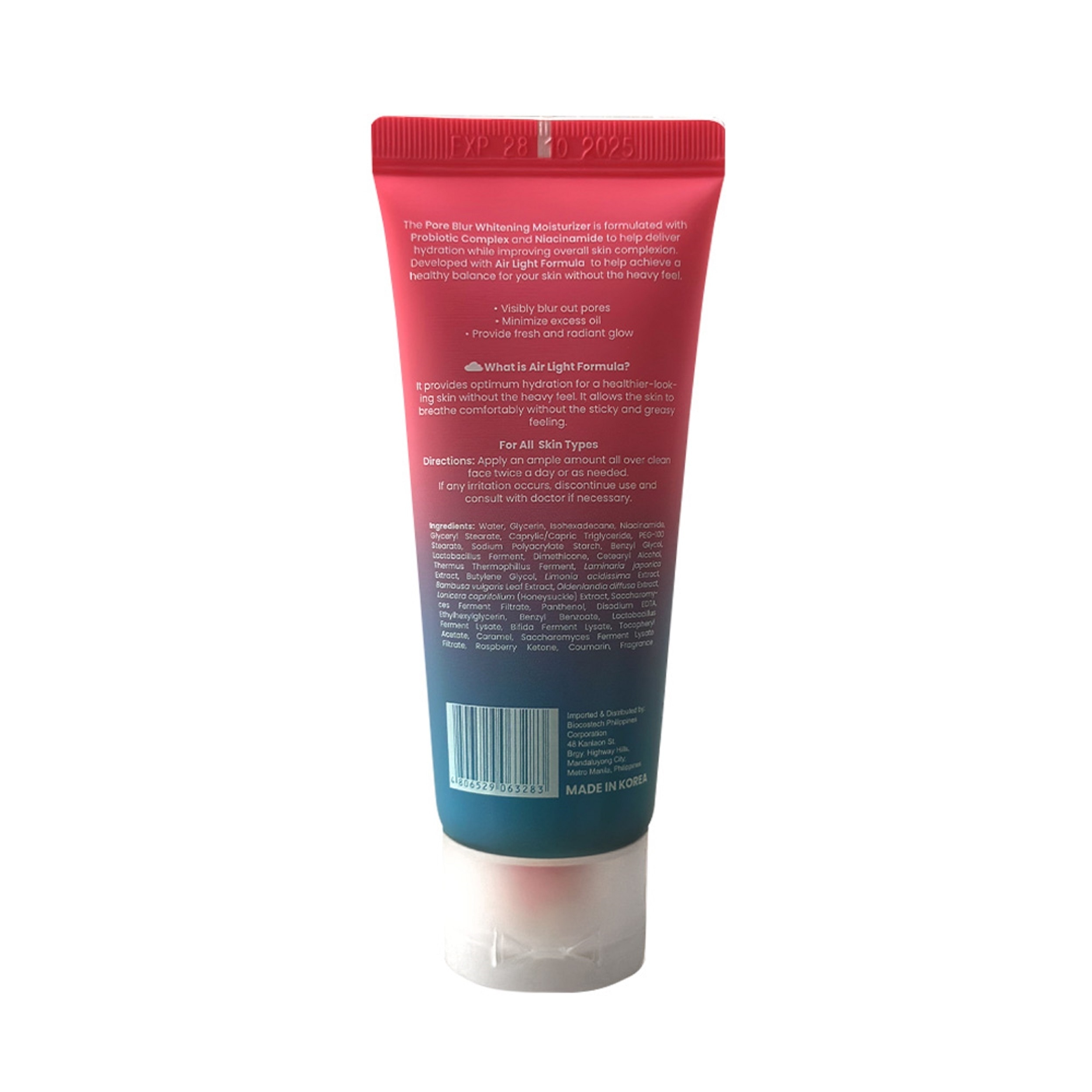 Pore Blur Whitening Moisturizer 50ml