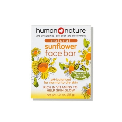 HUMAN NATURE Human Nature 35G Natural Sunflower Face Bar