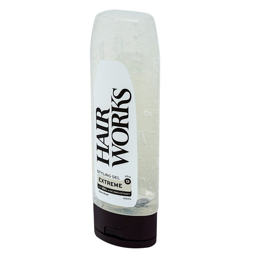 HAIR WORKS EXTREME HOLD STYLING GEL120ML