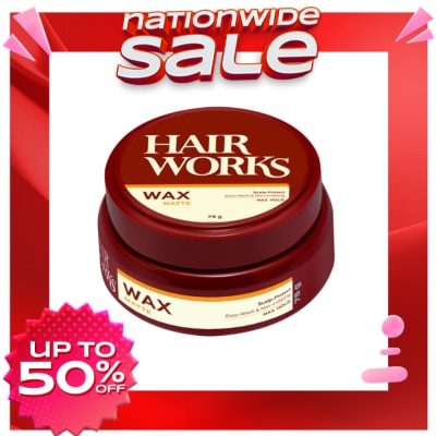 HAIR WORKS Hairstyling Wax 75g
