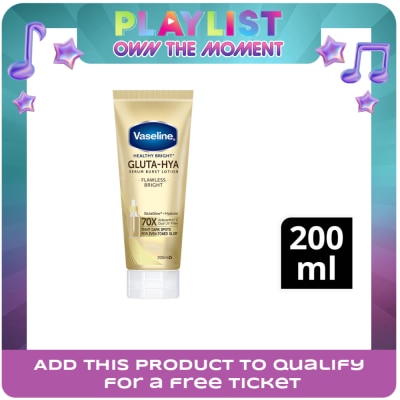 VASELINE - VASELINE Healthy Bright Gluta-Hya Serum Burst Lotion Flawless Bright 200ml