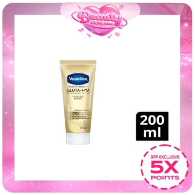 VASELINE - VASELINE Healthy Bright Gluta-Hya Serum Burst Lotion Flawless Bright 200ml