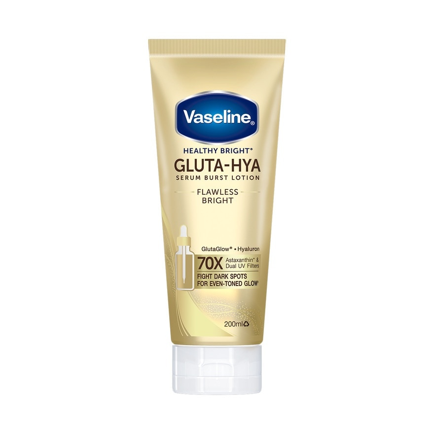 VASELINE Healthy Bright Gluta-Hya Serum Burst Lotion Flawless Bright 200ml