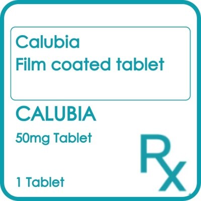 CALUBIA, CALUBIA Film-Coated Tab 50mg Sold Per Piece [PRESCRIPTION ...