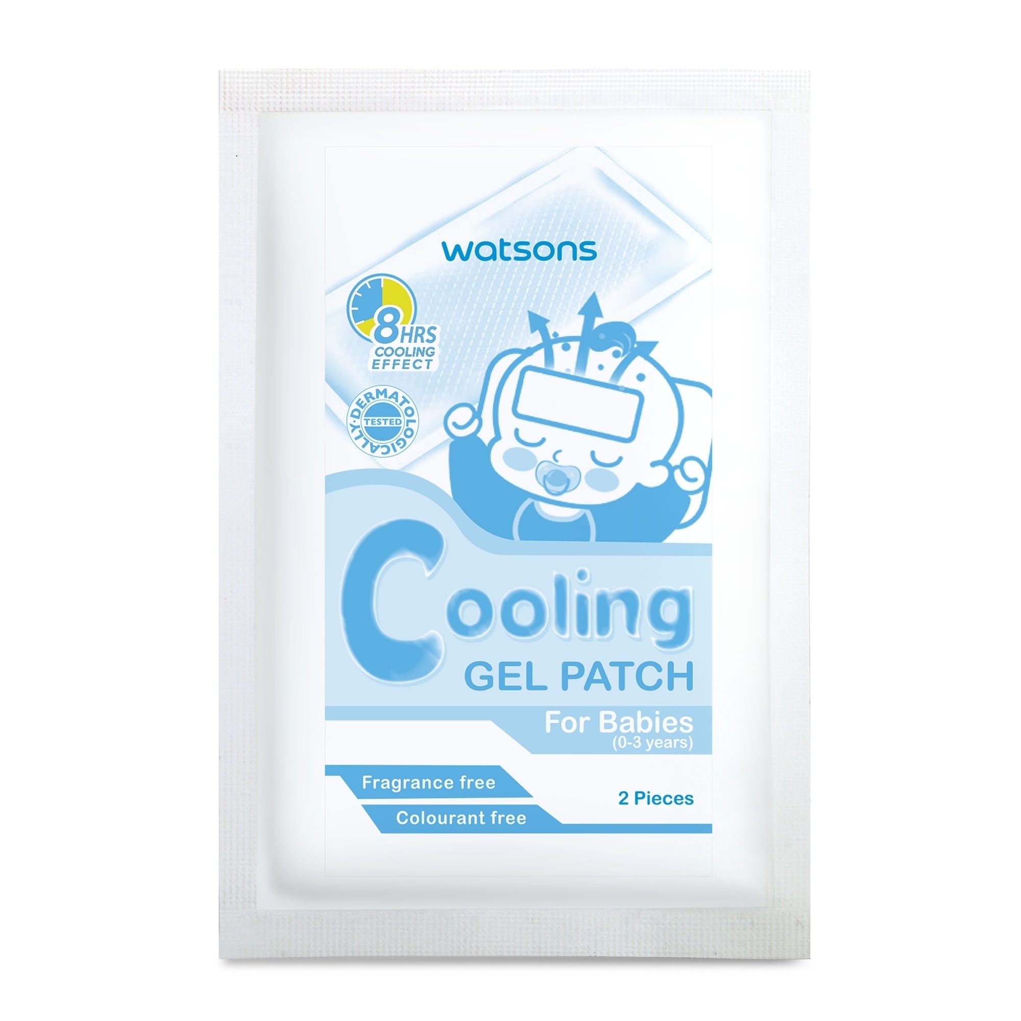 WATSONS Babies Cooling Gel Patch 2 sheets per pack