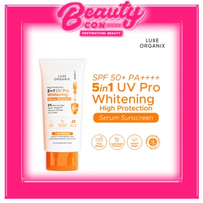 LUXE ORGANIX Luxe Organix 5in1 UV Pro Whitening Serum Sunscreen SPF 50 PA+++ 40mL