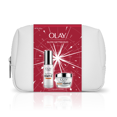 OLAY OLAY Glow Getter Kit Bundled Pack: Luminous Vitamin C Cream 50g + Luminous Vitamin C Serum 30ml