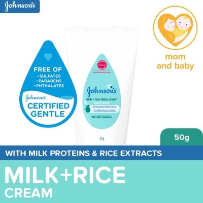 JOHNSONS BABY JOHNSONS BABY Milk + Rice Baby Cream Face & Body 50g