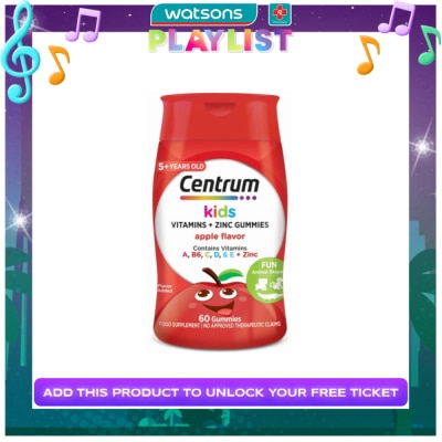 CENTRUM CENTRUM KIDS APPL GUM X 60BOT