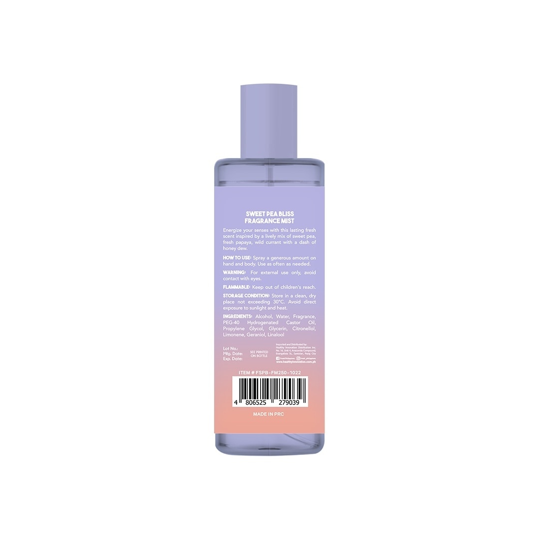 FRESH Fragrance Mist Sweet Pea Bliss 250mL