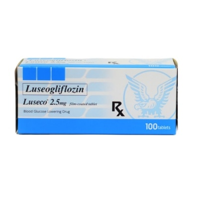 LUSECO Luseogliflozin 2.5mg 1 Film-coated Tablet (sold per piece) [PRESCRIPTION REQUIED]