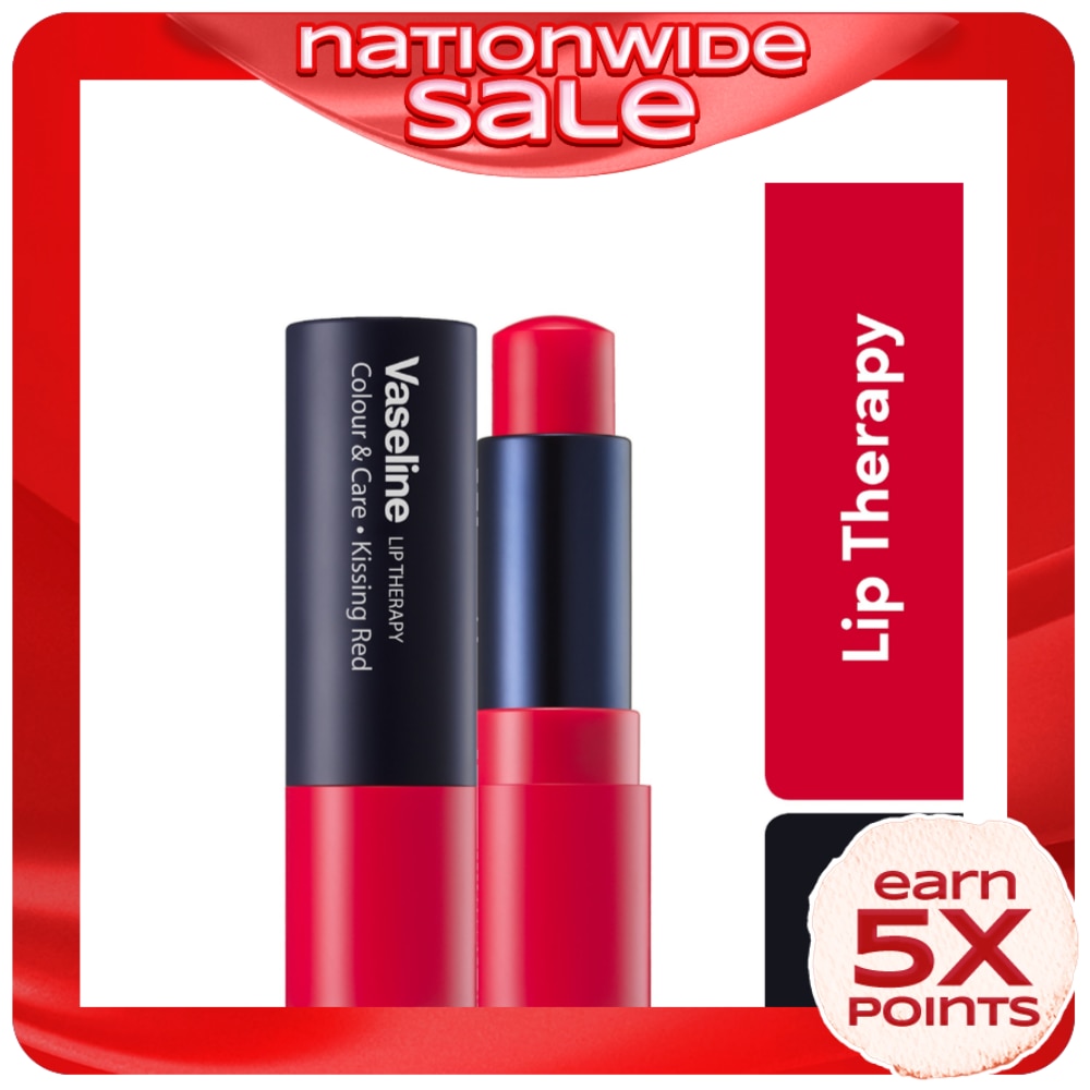 Lip Therapy Color and Care - Kissing Red 3g